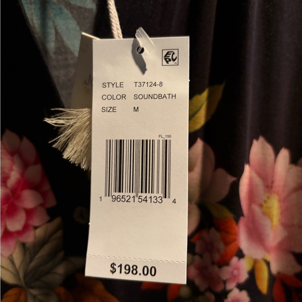NEW Johnny Was Floral Long Sleeve Dress - Picture 2 of 10